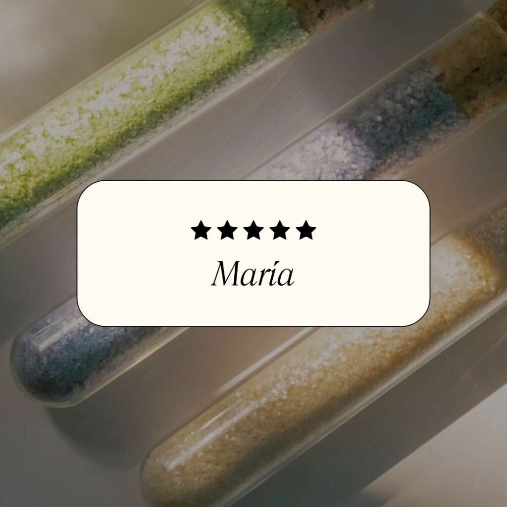 Reseña purpurina biodegradable