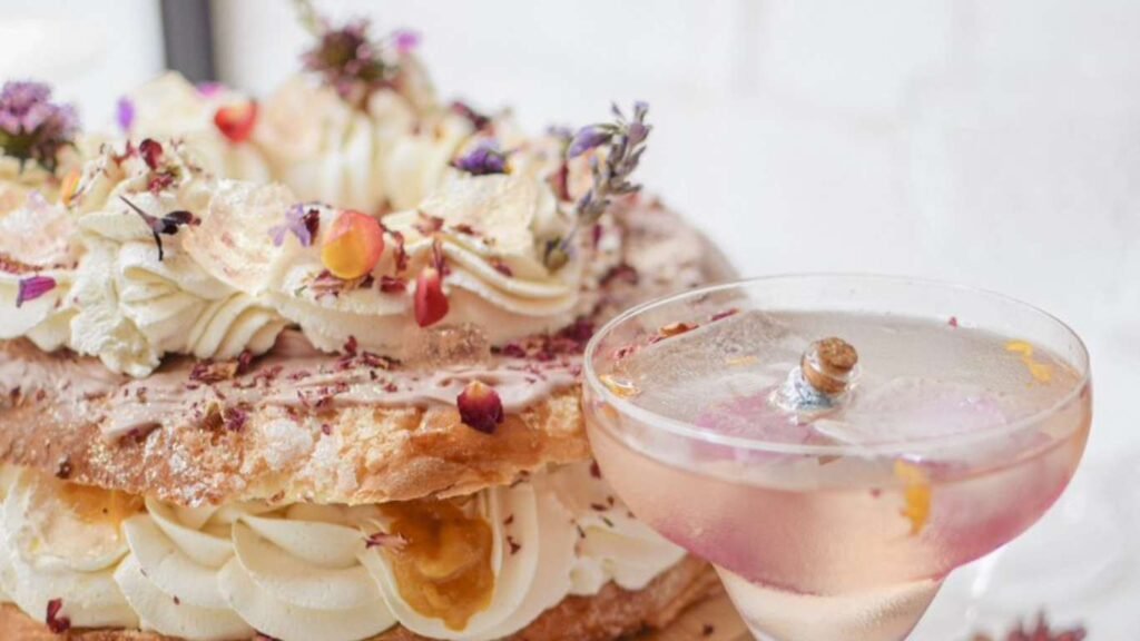 Roscón de Reyes con purpurina de Lava & Salt